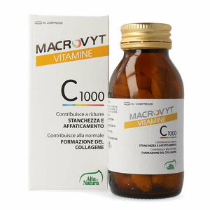 Alta natura - Macrovyt vitamina c 1000 fast & slow 30 compresse