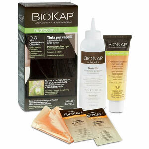 Biokap - Biokap nutricolor delicato 2,9 castano scuro cioccolato tinta tubo + flacone