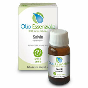 Erboristeria magentina - Salvia officinalis olio essenziale 10 ml