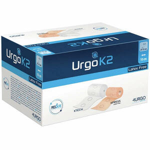 Urgo - Bendaggio k2 latex free kit bendaggio t2 caviglia 25-32 2 pezzi 10 cm