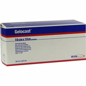 Benda gelocast - Benda anelastica medicata gelocast con gel ossido di zinco 10x100 cm