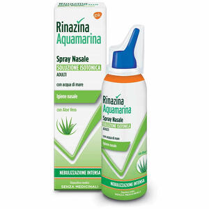 Rinazina - Rinazina aquamarina isotonica aloe spray nebulizzazione intensa 100ml