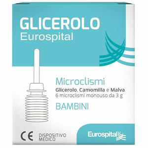Eurospital - Microclismi glicerolo bambini 6 pezzi