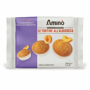 Le tortine all'albicocca - Amino' le tortine albicocca 4 pezzi da 52,5 g