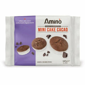 Mini cake cacao - Amino  4 pezzi da 40 g