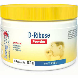 Long life - Longlife d-ribose powder 180 g