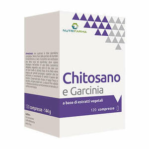 Nutrifarma - Garcinia chitosano 120 compresse