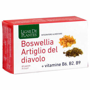 Natura service - Boswellia artiglio diavolo vitamine b2 b6 b9 60 capsule