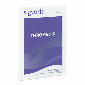 Sigvaris - Calza a coscia thrombo-x bianco taglia xxl normale