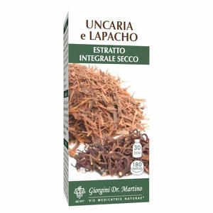 Giorgini - Uncaria-lapacho estratto integrale secco 180 pastiglie