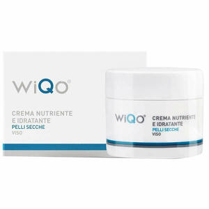 Crema nutrientee idratante - Wiqo crema nutriente ed idratante pelli secche viso 50 ml