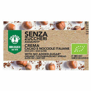 Probios - Crema spalmabile cacao/nocciole senza zuccheri aggiunti 200 g