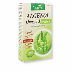 Dott.c.cagnola - Alsiroyal algenol omega 3 vegetale 30 capsule