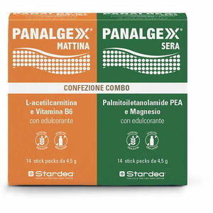 Stardea - Panalgexx mattina 14 stickpack + panalgexx sera 14 stickpack confezione combo
