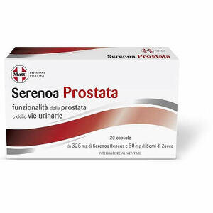 Matt pharma serenoa prostata - Matt divisione pharma serenoa prostata 20 capsule