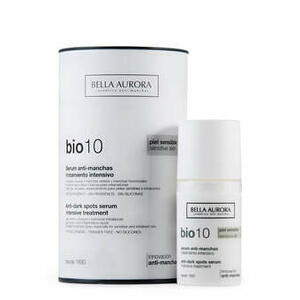 Bella aurora bio 10 siero anti-macchie pelli sensibili - Bio10 antimacchie trattamento shock pelle sensibile