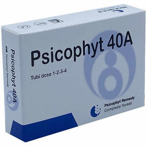 Psicophyt 40 a - Psicophyt remedy 40a 4 tubi 1,2g