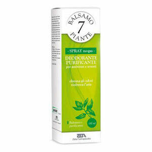 Balsamo 7 piante - Balsamo delle 7 piante balsamico deodorante purificante per ambienti e tessuti pompa spray + astuccio 180 ml