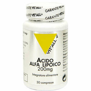 Vit'all+ - Vital plus acido alfa lipoico 30 compresse