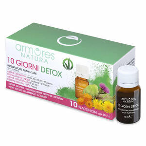 Armores natura - 10 giorni detox 10 flaconcini da 10 ml