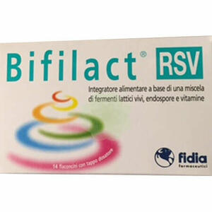 Bifilact rsv - Bifilact rsv 14 flaconcini