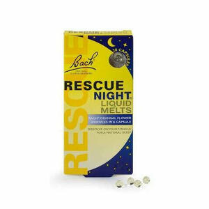 Rescue night liquid mets - Rescue night liquid melts senza alcool 28 capsule