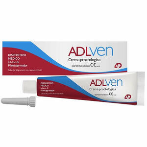 Adlven - Crema proctologica con cannula rettale 30 g
