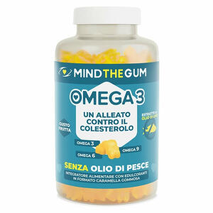 Dante medical solution - Mind the gum omega 3 60 pastiglie gommose foodfarma