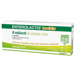 Enterolactis - Bevibile 6 flaconcini x 10 ml