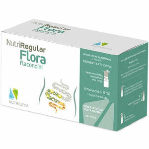 Nutrileya - Nutriregular flora 10 flaconcini 8 ml