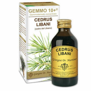 Giorgini - Gemmo 10+ cedro del libano 100 ml liquido analcolico