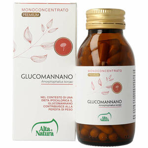 Alta natura - Glucomannano 100 capsule 500 mg
