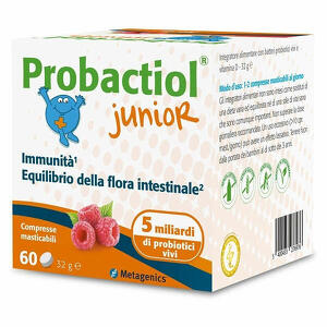Metagenics - Probactiol junior 60 compresse masticabili new