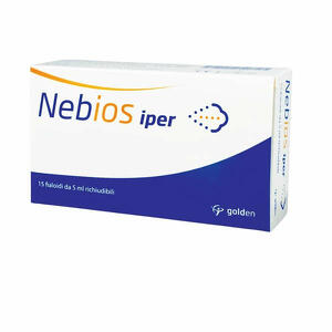 Golden pharma - Nebios iper 15 fialoidi richiudibili da 5 ml