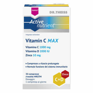 Naturwaren - Theiss active nutrient vitamin c max 30 compresse