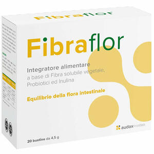 Audax pharma - Fibraflor 20 bustine da 4,5 g