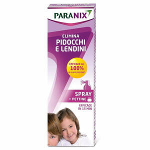 Paranix - Spray trattamento antipediculosi 100 ml + pettine regolamento mdr