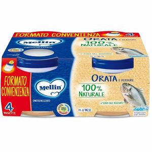 Mellin - Omogeneizzato orata 4x80 g