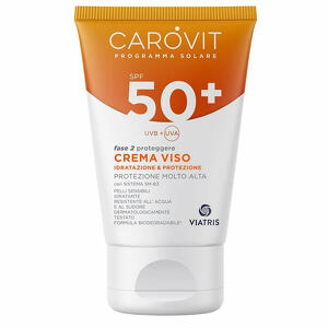 Carovit - Carovit programma solare crema viso spf50+ 50ml