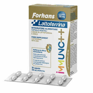 Forhans - Lattoferrina immuno++ 200 mg lattoferrina 30 capsule