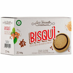 BisquÌ - Bisqui' biscotto farcito crema nocciola 144 g