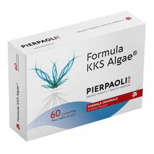 Pierpaoli - Formula kks algae pierpaoli 60 compresse gastroresistenti