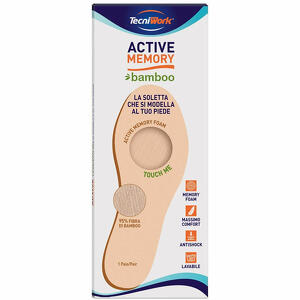 Tecniwork - Active memory soletta bamboo 36