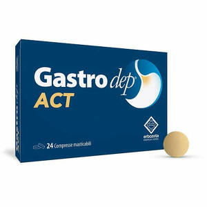 Erbozeta - Gastrodep act 24 compresse masticabili