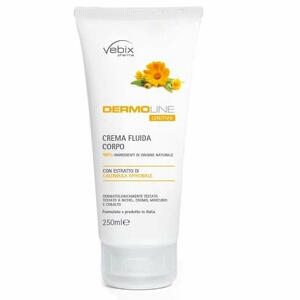 Vebix - Dermoline crema corpo fluida calendula 250 ml