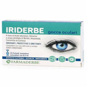 Iriderbe - Iriderbe gocce oculari 10 flaconi 0,33ml