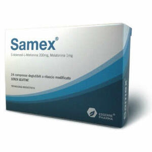 Samex - 24 compresse deglutibili a rilascio prolungato