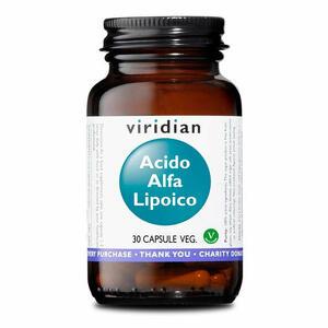 Viridian acido alfa lipoico - 30 capsule vegetali