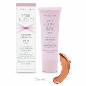 L'erbolario - Acido ialuronico cc cream caramello spf20 50 ml