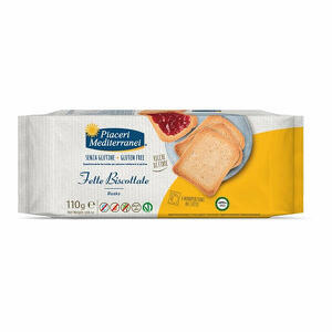 Eurospital - Piaceri mediterranei fette biscottate 110 g